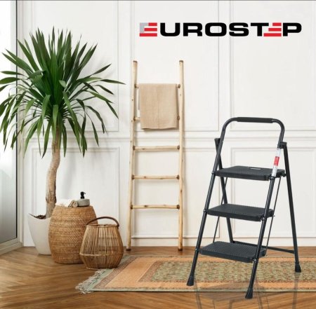 سلم معدني - جودة عالية - تركي - Eurostep - عدة أحجام